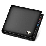 Carteira Masculina Couro Bison Denim Original Bifold