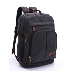 Mochila De Lona Masculina Para Notebook