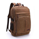 Mochila De Lona Masculina Para Notebook