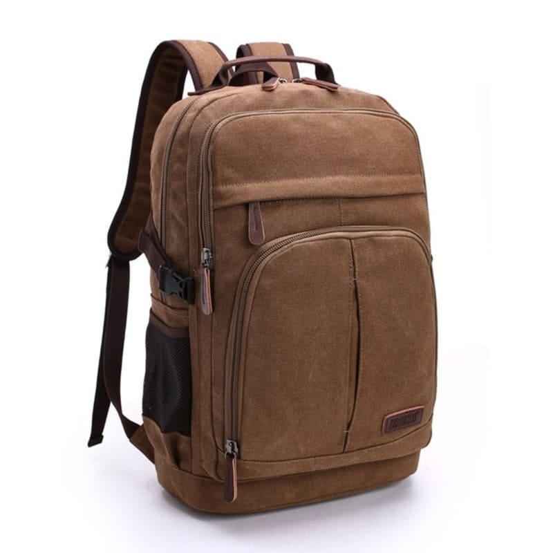 Mochila De Lona Masculina Para Notebook