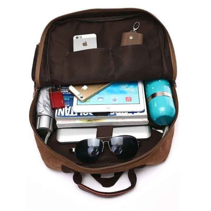 Mochila De Lona Masculina Resistente