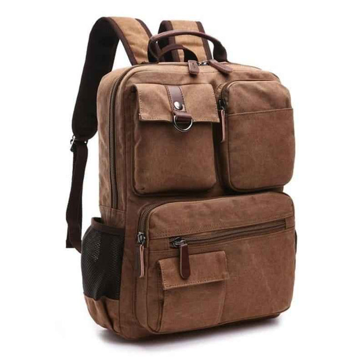 Mochila De Lona Masculina Resistente
