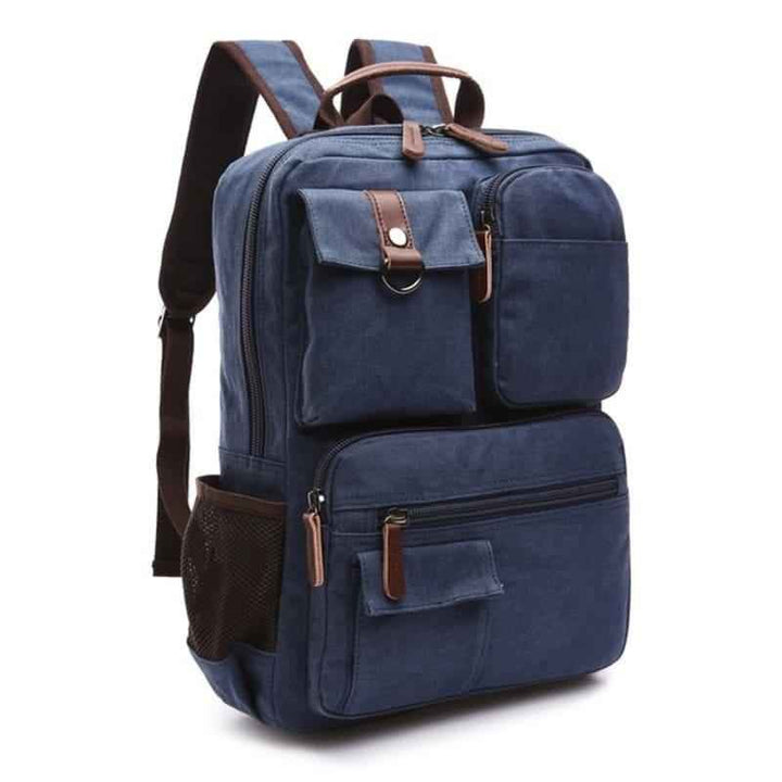 Mochila De Lona Masculina Resistente